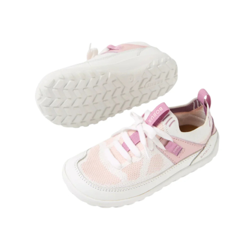Scarpe Bearfoot Alpha - Meta - White-Parfait Pink