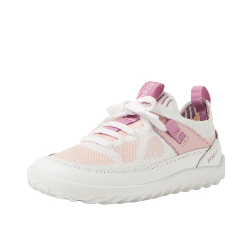 Scarpe Bearfoot Alpha - Meta - White-Parfait Pink