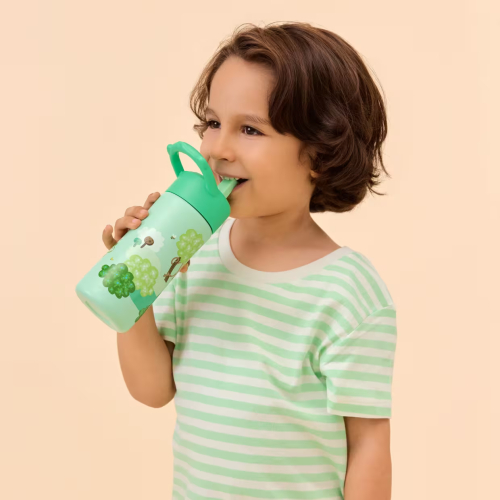 Borraccia in acciaio inox  430ml - Un prato imponente