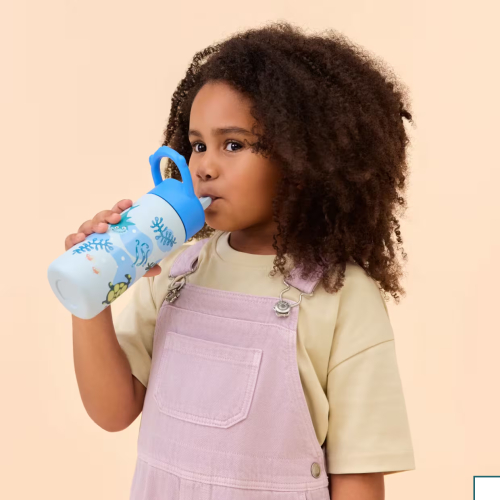 Borraccia in acciaio inox  430ml - Incredibile mondo sottomarino