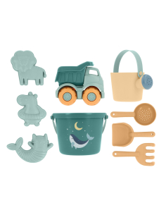 Set Spiaggia - Teal Whale + Camioncino