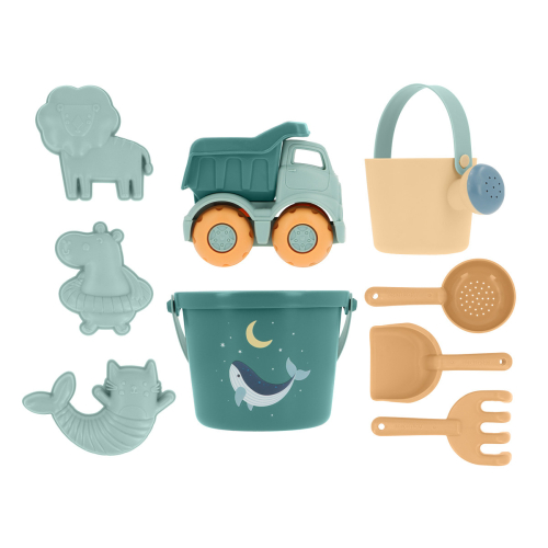 Set Spiaggia - Teal Whale + Camioncino