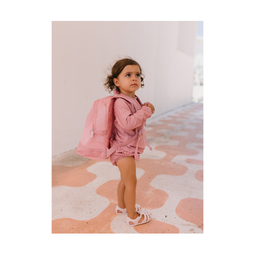 Zainetto Spiaggia - Anti Sabbia Pink Whale