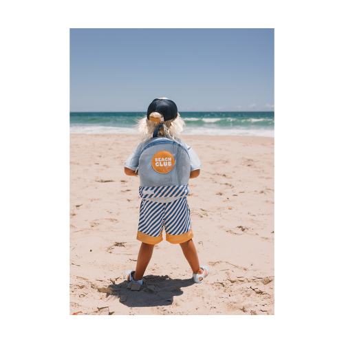 Zainetto Spiaggia - Anti Sabbia Stripes Blues & Beyond