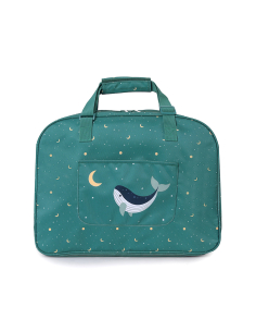 Borsa Spiaggia - Anti Sabbia Teal Whale