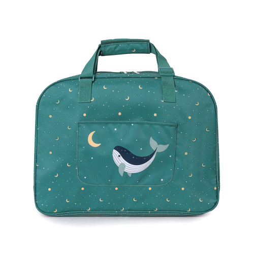 Borsa Spiaggia - Anti Sabbia Teal Whale