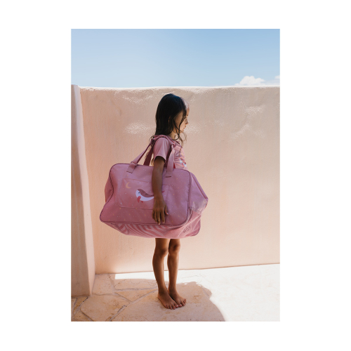 Borsa Spiaggia - Anti Sabbia Pink Whale