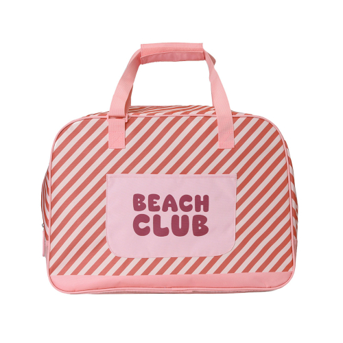 Borsa Spiaggia - Anti Sabbia Stripes Bloom & Blush