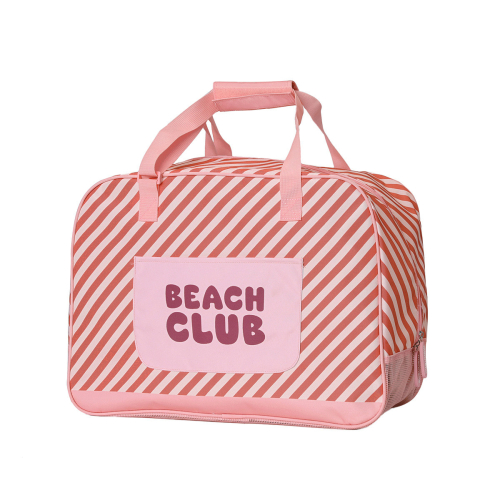 Borsa Spiaggia - Anti Sabbia Stripes Bloom & Blush