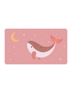 Telo Microfibra - Pink Whale