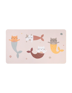 Telo Microfibra - Mermaid Cats