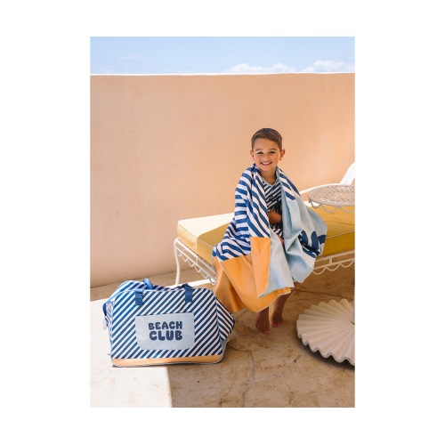 Telo Microfibra -  Stripes Blues & Beyond