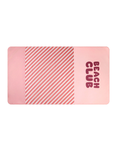 Telo Microfibra -  Stripes Bloom & Blush