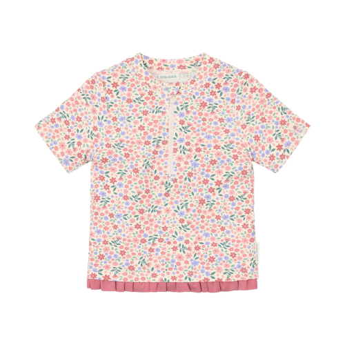 Shirt UV Manica Corta - Floral print