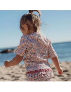 Shirt UV Manica Corta - Floral print 2