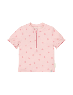 Shirt UV Manica Corta - Shell Pink