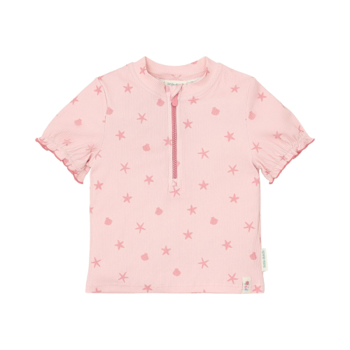 Shirt UV Manica Corta - Shell Pink