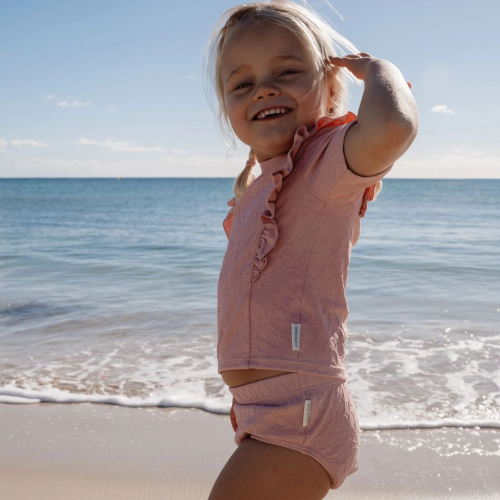 Pannolino da nuoto contenitivo - Dreamy Pink Rose