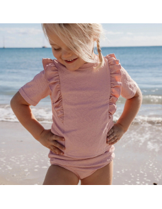 Pannolino da nuoto contenitivo - Dreamy Pink Rose 2