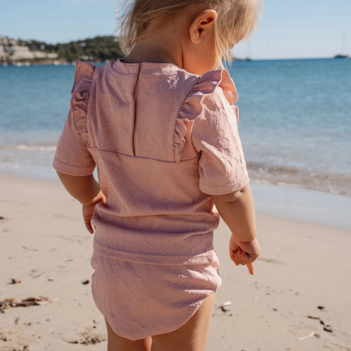 Pannolino da nuoto contenitivo - Dreamy Pink Rose