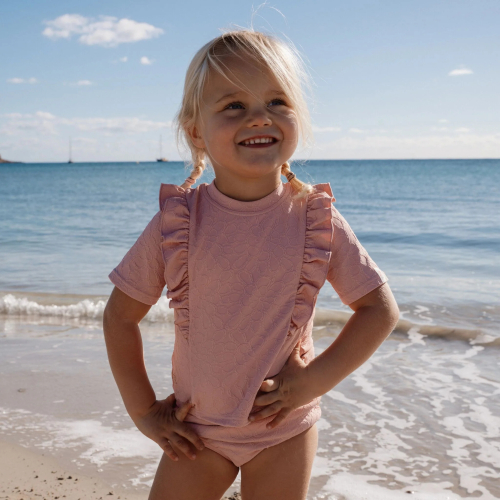 Pannolino da nuoto contenitivo - Dreamy Pink Rose