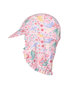 Cappello da mare con falda protettiva - Mermaid Pink