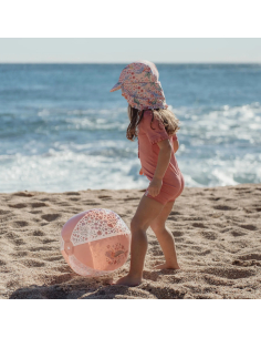 Cappello da mare con falda protettiva - Mermaid Pink 2