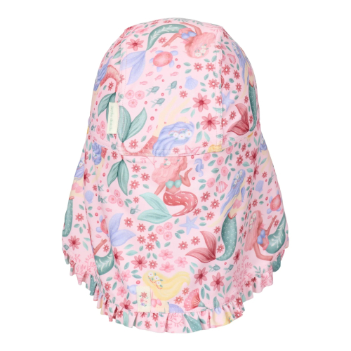 Cappello da mare con falda protettiva - Mermaid Pink