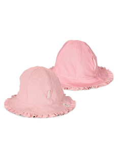 Cappello per il sole reversibile - Dreamy Pink Rose