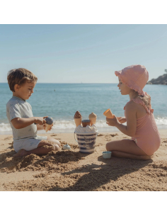 Cappello per il sole reversibile - Dreamy Pink Rose 2