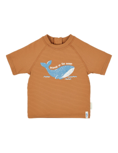 Shirt UV Manica Corta - Ocean Brown