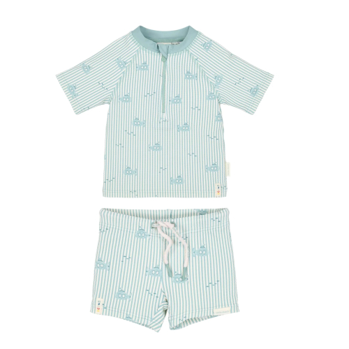 Swim Set - Shirt UV Manica Corta e costume pataloncino - Ocean Adventure