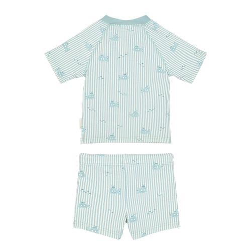 Swim Set - Shirt UV Manica Corta e costume pataloncino - Ocean Adventure