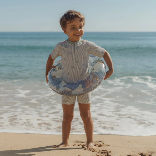 Swim Set - Shirt UV Manica Corta e costume pataloncino - Ocean Adventure