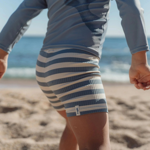 Costume pataloncino - Ocean Blue Stripes