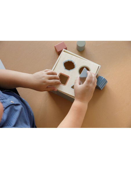 Shape sorter - cubotto con forme ad incastro - Ocean