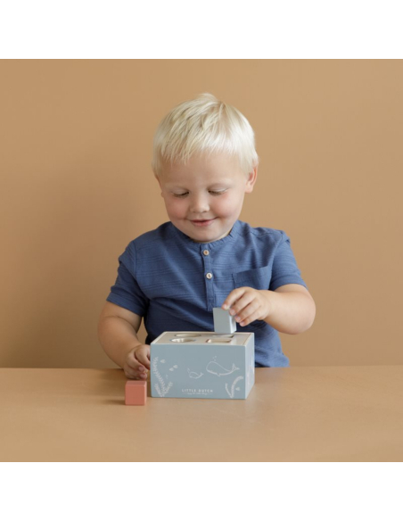 Shape sorter - cubotto con forme ad incastro - Ocean