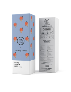 Borraccia Termica in acciaio inossidabile 350 ml - SPRT& Blue Scoop 2