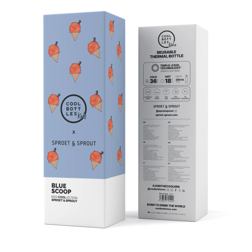 Borraccia Termica in acciaio inossidabile 350 ml - SPRT& Blue Scoop