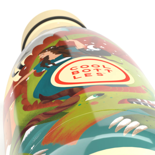 Borraccia Termica in acciaio inossidabile 350 ml - Knight Legend