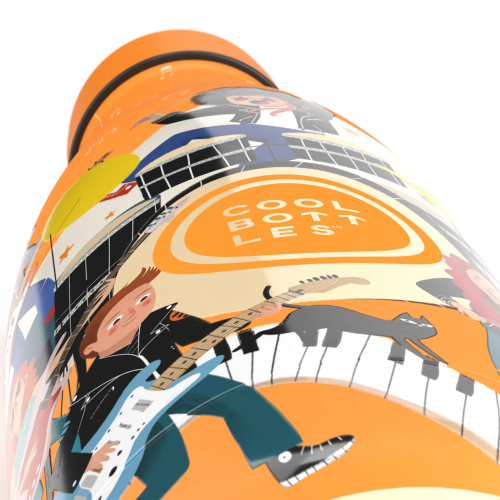 Borraccia Termica in acciaio inossidabile 350 ml - Music Beat