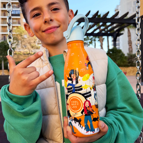 Borraccia Termica in acciaio inossidabile 350 ml - Music Beat