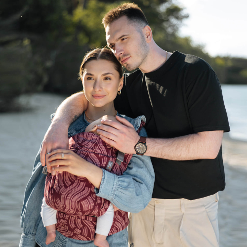 Marsupio Ergonomico regolabile - ONE 0-24 mesi - Coral