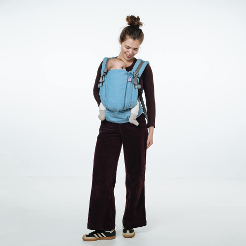 Marsupio Ergonomico regolabile - ONE 0-24 mesi - Light Denim