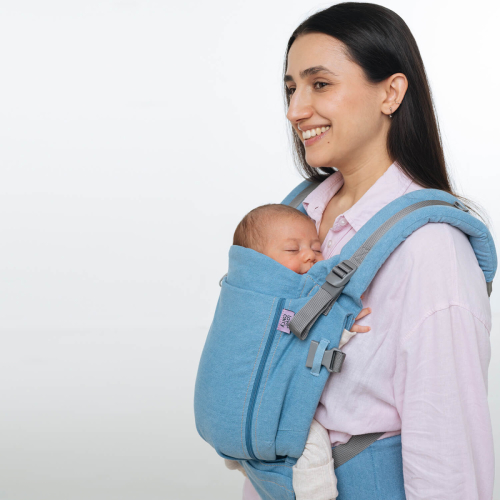 Marsupio Ergonomico regolabile - ONE 0-24 mesi - Light Denim