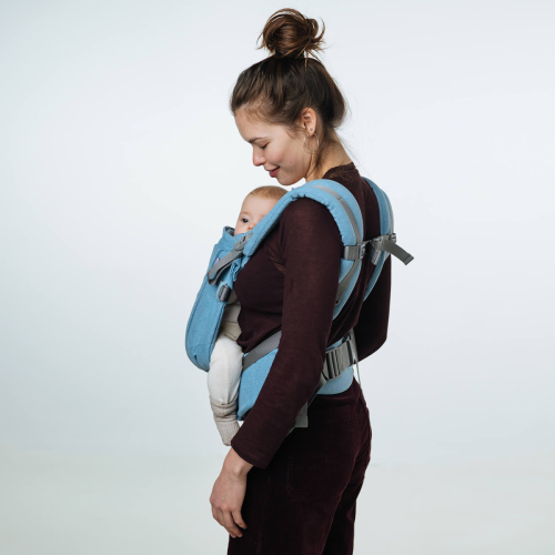 Marsupio Ergonomico regolabile - ONE 0-24 mesi - Light Denim
