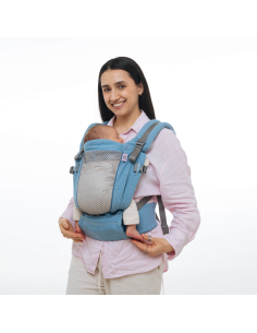 Marsupio Ergonomico regolabile - ONE 0-24 mesi - Light Denim