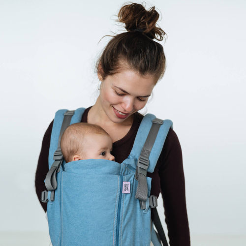 Marsupio Ergonomico regolabile - ONE 0-24 mesi - Light Denim