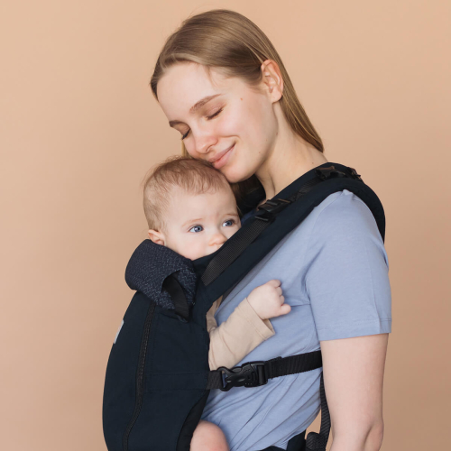 Marsupio Ergonomico regolabile - AIR X 4-36 mesi - Nero