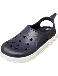 Sabot sandali mare di gomma Cloggy NAVY e bianco
